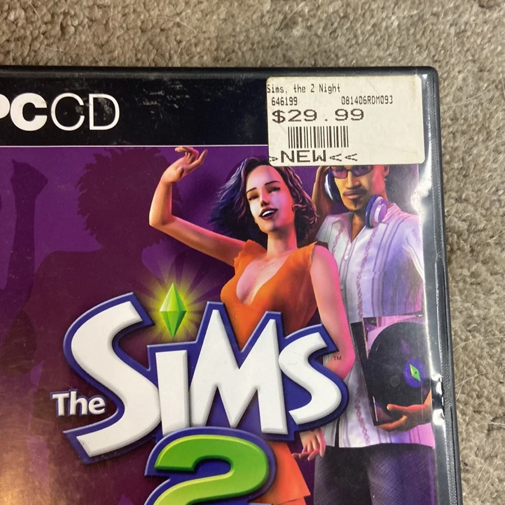 Sims 2 Nightlife Game Expansion Pack Windows PC EA Games